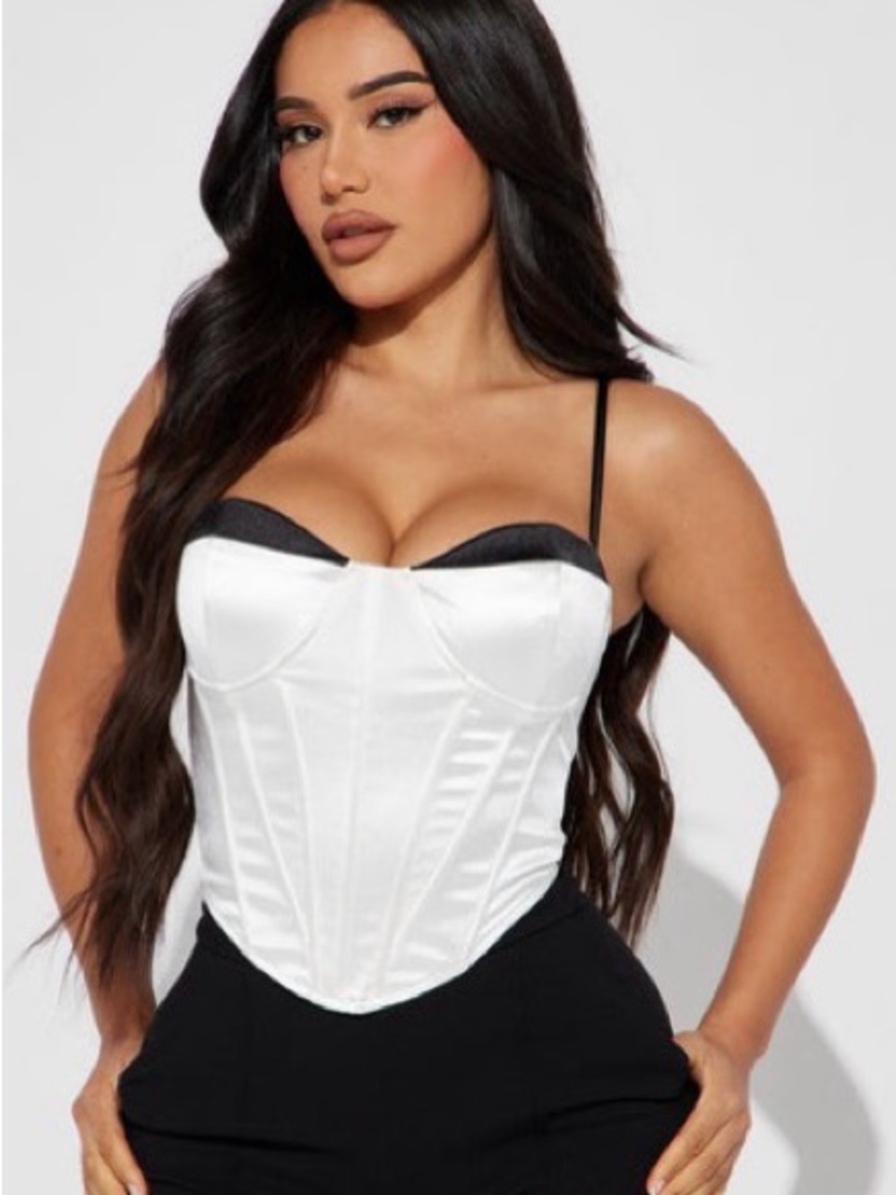 Raise Your Glass Satin Corset